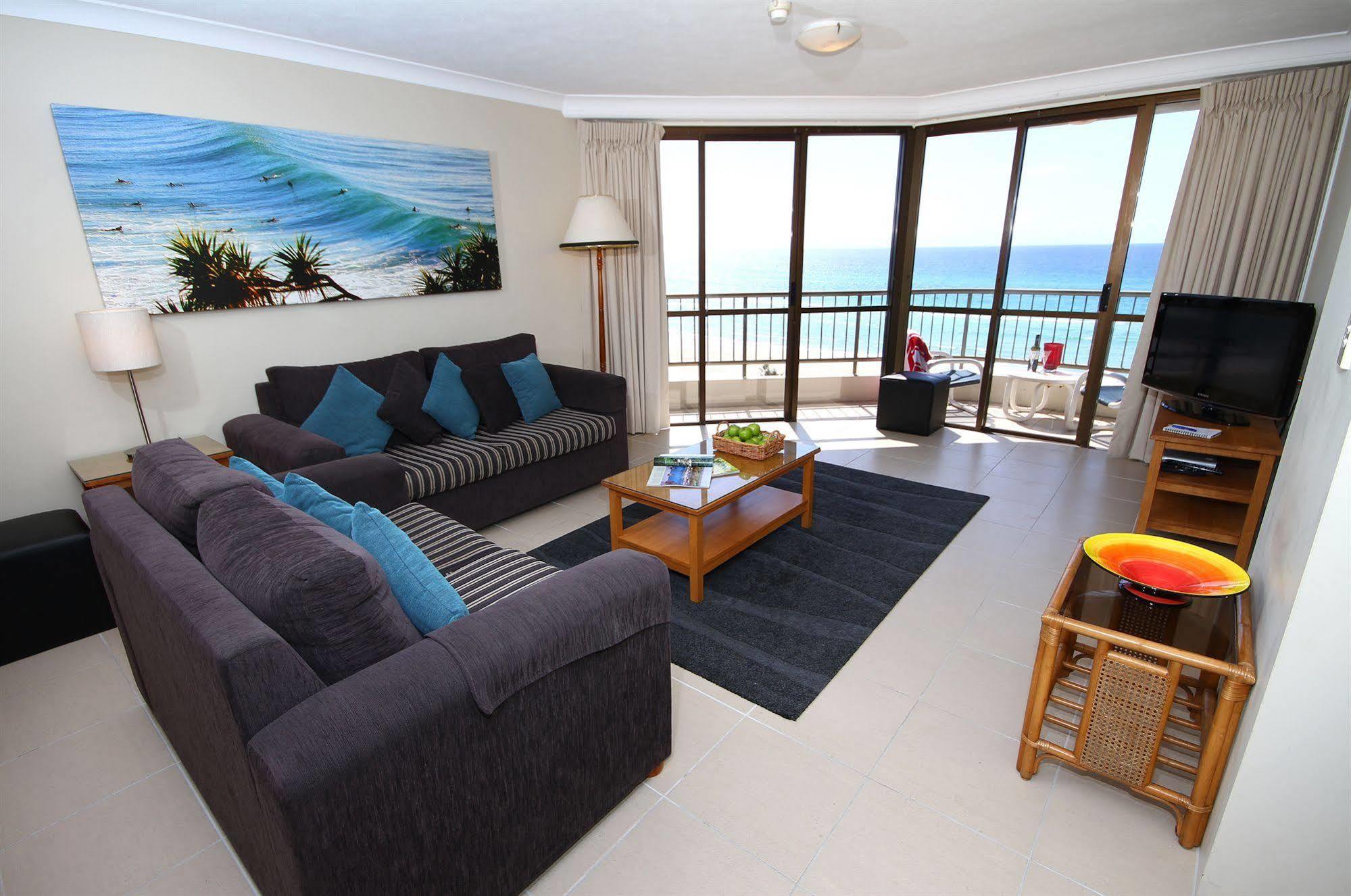 San Simeon Beachfront Apartments Tugun Guldkusten Exteriör bild