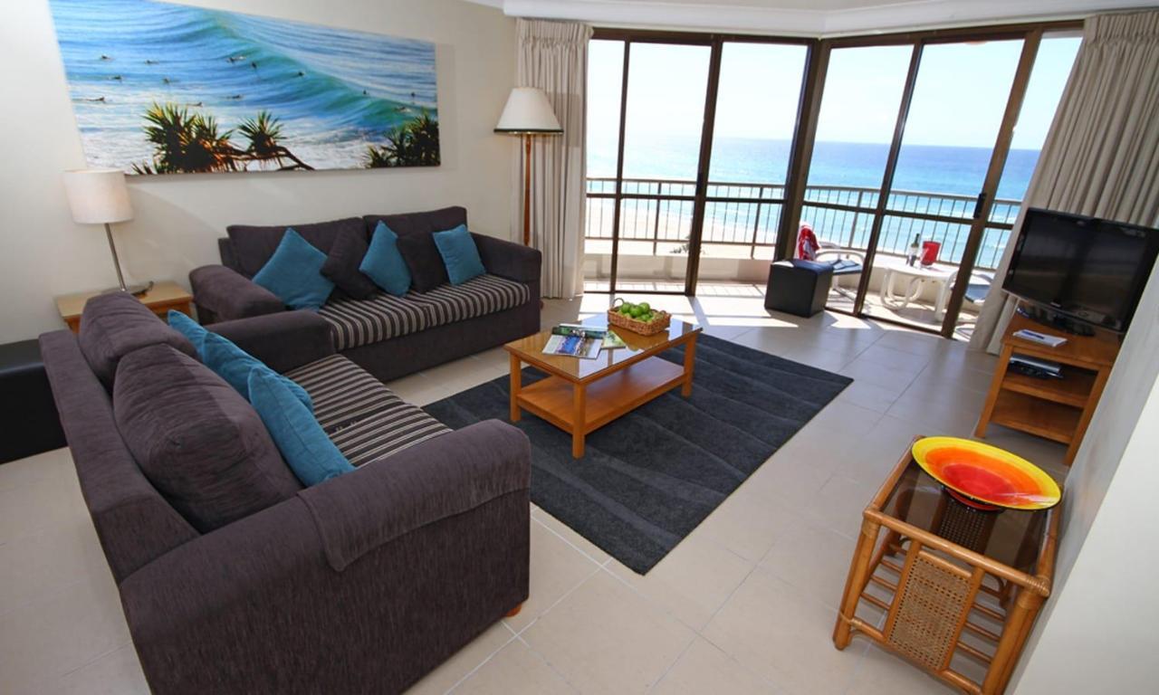 San Simeon Beachfront Apartments Tugun Guldkusten Exteriör bild